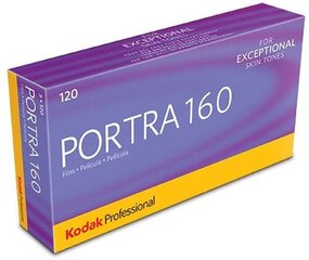 Kodaki film Portra 160-120×5 hind ja info | Lisatarvikud fotoaparaatidele | kaup24.ee