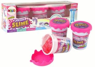 Slime Limakomplekt Ükssarvikud Lean Toys hind ja info | Kunstitarbed, voolimise tarvikud | kaup24.ee
