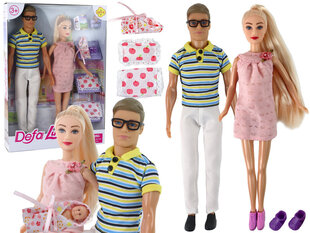 Nukukomplekt Perekond Lean Toys hind ja info | Tüdrukute mänguasjad | kaup24.ee