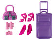 Nukukomplekt koos kohvriga Lean Toys hind ja info | Tüdrukute mänguasjad | kaup24.ee