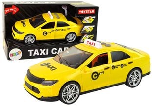 Mänguauto Lean Toys Takso koos helide ja tuledega, kollane hind ja info | Poiste mänguasjad | kaup24.ee