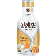 Vannivaht Malizia Bath Foam, mee ja ingveriga, 1000 ml hind ja info | Dušigeelid, õlid | kaup24.ee