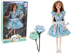 Nukk koos kleidi ja lillega Emily hind ja info | Tüdrukute mänguasjad | kaup24.ee