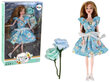 Nukk koos kleidi ja lillega Emily цена и информация | Tüdrukute mänguasjad | kaup24.ee