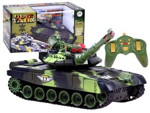 Tank koos kaugjuhtimispuldiga, roheline hind ja info | Poiste mänguasjad | kaup24.ee
