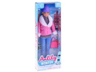 Nukk koos talveriietega Anlily, 30 cm hind ja info | Tüdrukute mänguasjad | kaup24.ee