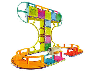Magnetiliste ehitusklotside komplekt, 62 o. hind ja info | Arendavad mänguasjad | kaup24.ee
