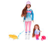 Nukukomplekt koos kelguga Anlily цена и информация | Tüdrukute mänguasjad | kaup24.ee