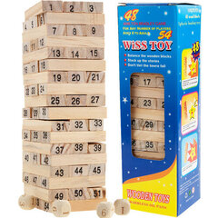 Mängutorn Jenga, puidust цена и информация | Настольные игры, головоломки | kaup24.ee