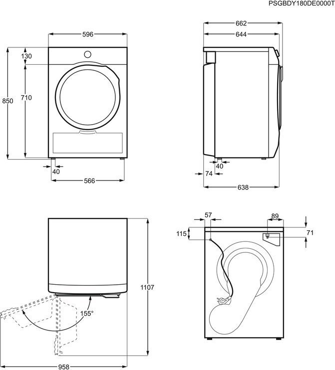 Electrolux EW9H378S hind ja info | Pesukuivatid | kaup24.ee