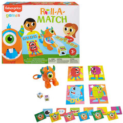 Настольная игра Fisher Price Roll-a-Match цена и информация | Настольные игры | kaup24.ee