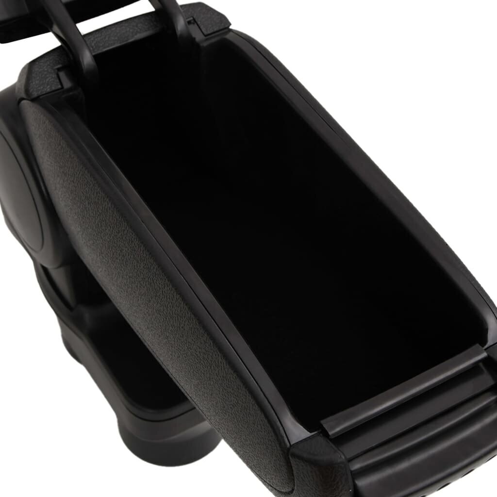 vidaXL auto käetugi, must, 12 x 36 x (31-46) cm, ABS hind ja info | Käetoed | kaup24.ee