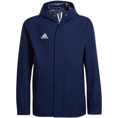 Jope poistele Adidas Entrada 22 All-weather Jr. IK4012, sinine hind ja info | Poiste joped | kaup24.ee