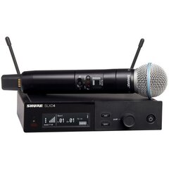 Juhtmevaba mikrofon Shure SLXD24E/Beta58K59 hind ja info | Mikrofonid | kaup24.ee
