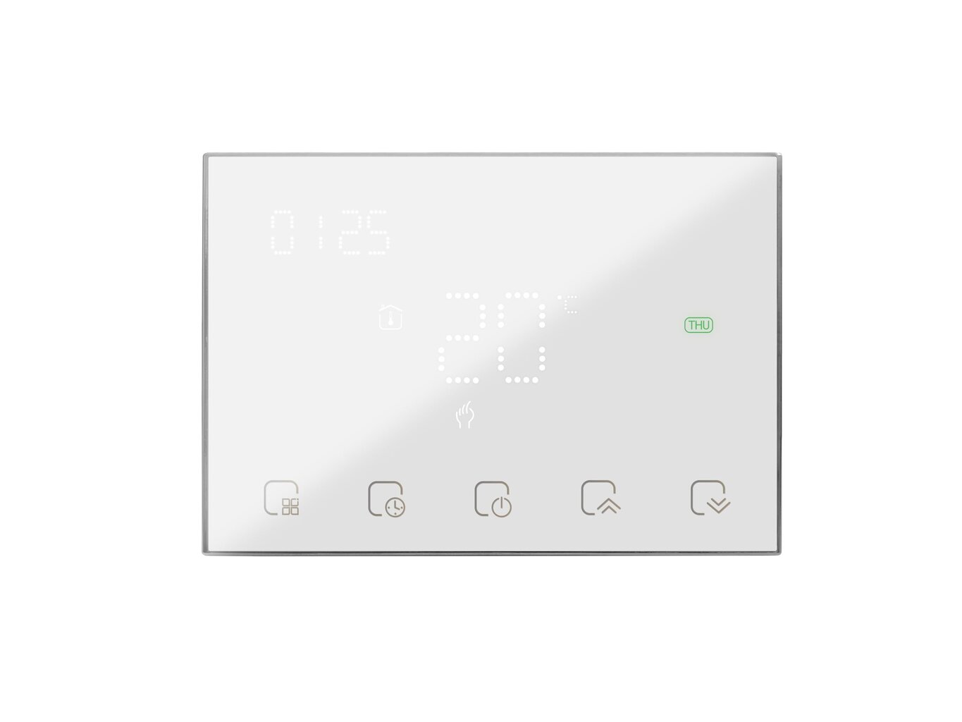 Nutitermostaat Spring TR8000-RWW, Juhtmevaba termostaat, valge цена и информация | Põrandaküte | kaup24.ee