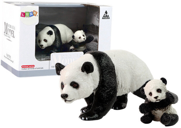 Panda kujukeste komplekt Lean Toys, 2-osaline hind ja info | Poiste mänguasjad | kaup24.ee