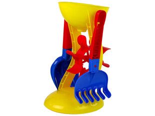 Liivamänguasjade komplekt veskiga, 5-osaline hind ja info | Mänguasjad (vesi, rand ja liiv) | kaup24.ee