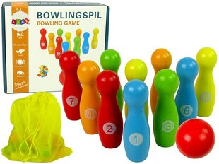 Puidust bowlingu komplekt hind ja info | Arendavad mänguasjad | kaup24.ee