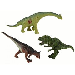 Dinosauruste figuuride komplekt Lean Toys, 8-osaline hind ja info | Poiste mänguasjad | kaup24.ee