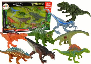 Dinosauruste figuuride komplekt Lean Toys, 8-osaline цена и информация | Игрушки для мальчиков | kaup24.ee