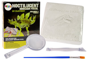 Arheoloogiline kaevamiskomplekt Dinosaurus Stegosauruse skelett Lean Toys hind ja info | Arendavad mänguasjad | kaup24.ee
