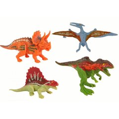 Dinosauruste figuuride komplekt Lean Toys, 8-osaline цена и информация | Игрушки для мальчиков | kaup24.ee