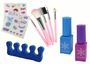 Ilukomplekt kohvris Lean Toys, sinine hind ja info | Tüdrukute mänguasjad | kaup24.ee