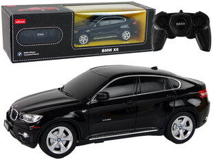 Puldiauto BMW X6 Rastar, must hind ja info | Poiste mänguasjad | kaup24.ee