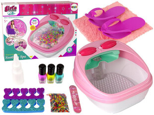 Pediküüri komplekt lastele Lean Toys, roosa hind ja info | Tüdrukute mänguasjad | kaup24.ee