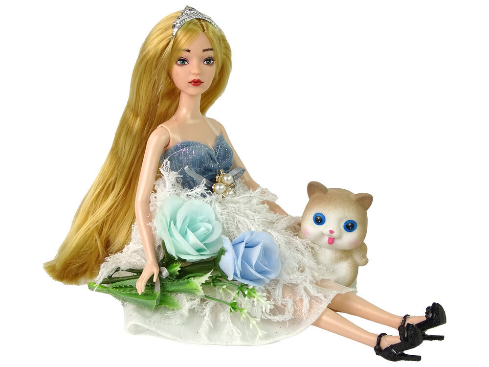 Nukk kassipoja ja lilledega Emily цена и информация | Tüdrukute mänguasjad | kaup24.ee