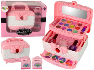 Ilukomplekt kohvris Lean Toys, roosa/valge цена и информация | Игрушки для девочек | kaup24.ee