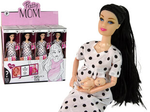 Valges kleidis rase nukk Pretty Mom hind ja info | Tüdrukute mänguasjad | kaup24.ee