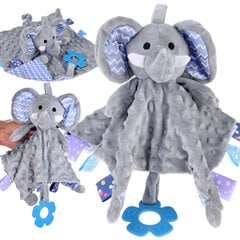 Pehme lutt närimisleluga Elephant, hall hind ja info | Imikute mänguasjad | kaup24.ee