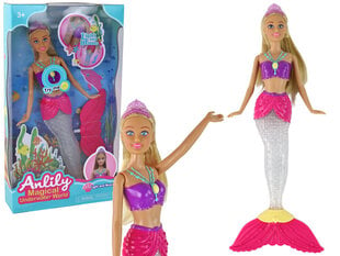 Nukk Mermaid koos helide ja valgustega Anlily цена и информация | Игрушки для девочек | kaup24.ee