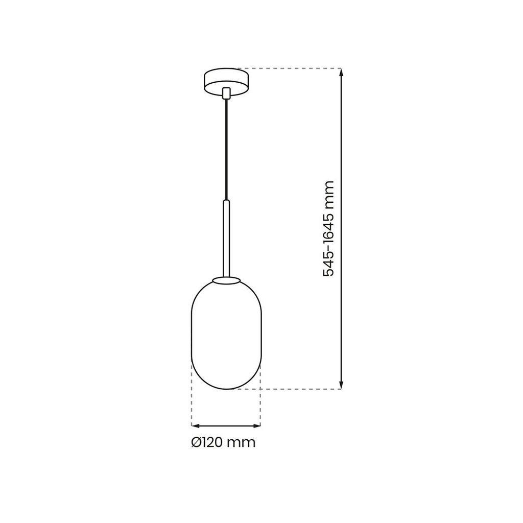 Milagro rippvalgusti Alias ​​​​ML0317 hind ja info | Rippvalgustid | kaup24.ee