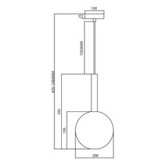 Milagro rippvalgusti Niko ML0328 hind ja info | Rippvalgustid | kaup24.ee