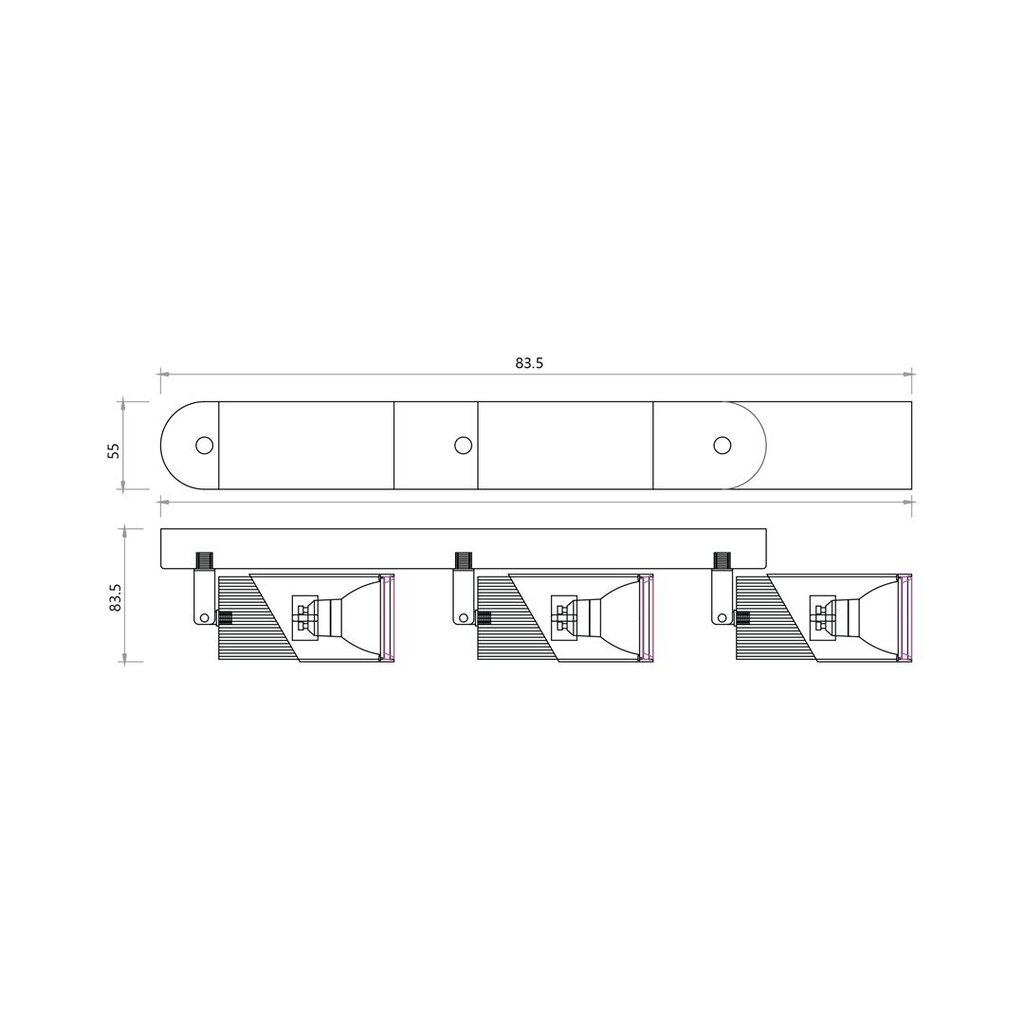 Milagro laevalgusti Neo ML0282 hind ja info | Laelambid | kaup24.ee