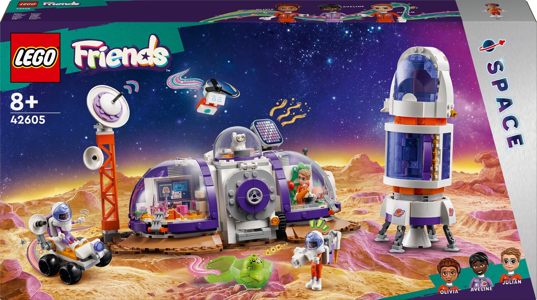 42605 LEGO® Friends Mars Space Base and Rocket Marsi kosmosebaas ja rakett hind ja info | Klotsid ja konstruktorid | kaup24.ee