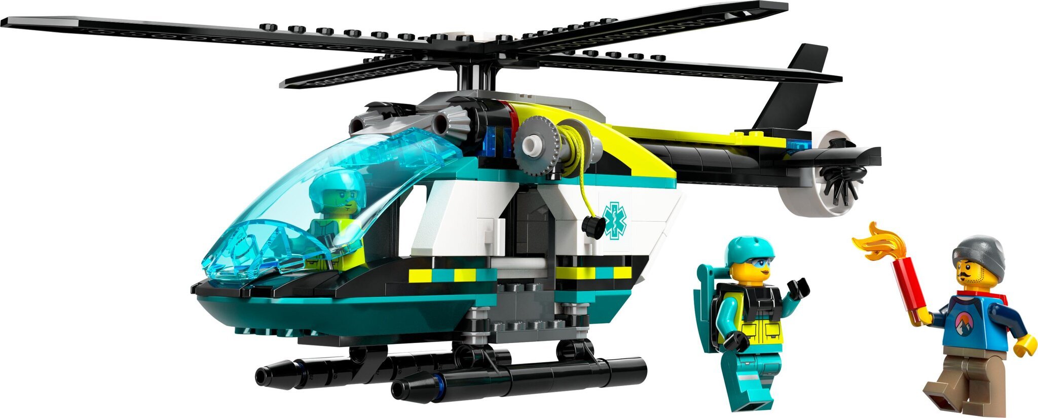 60405 LEGO® City Kiirabi päästekopter hind ja info | Klotsid ja konstruktorid | kaup24.ee