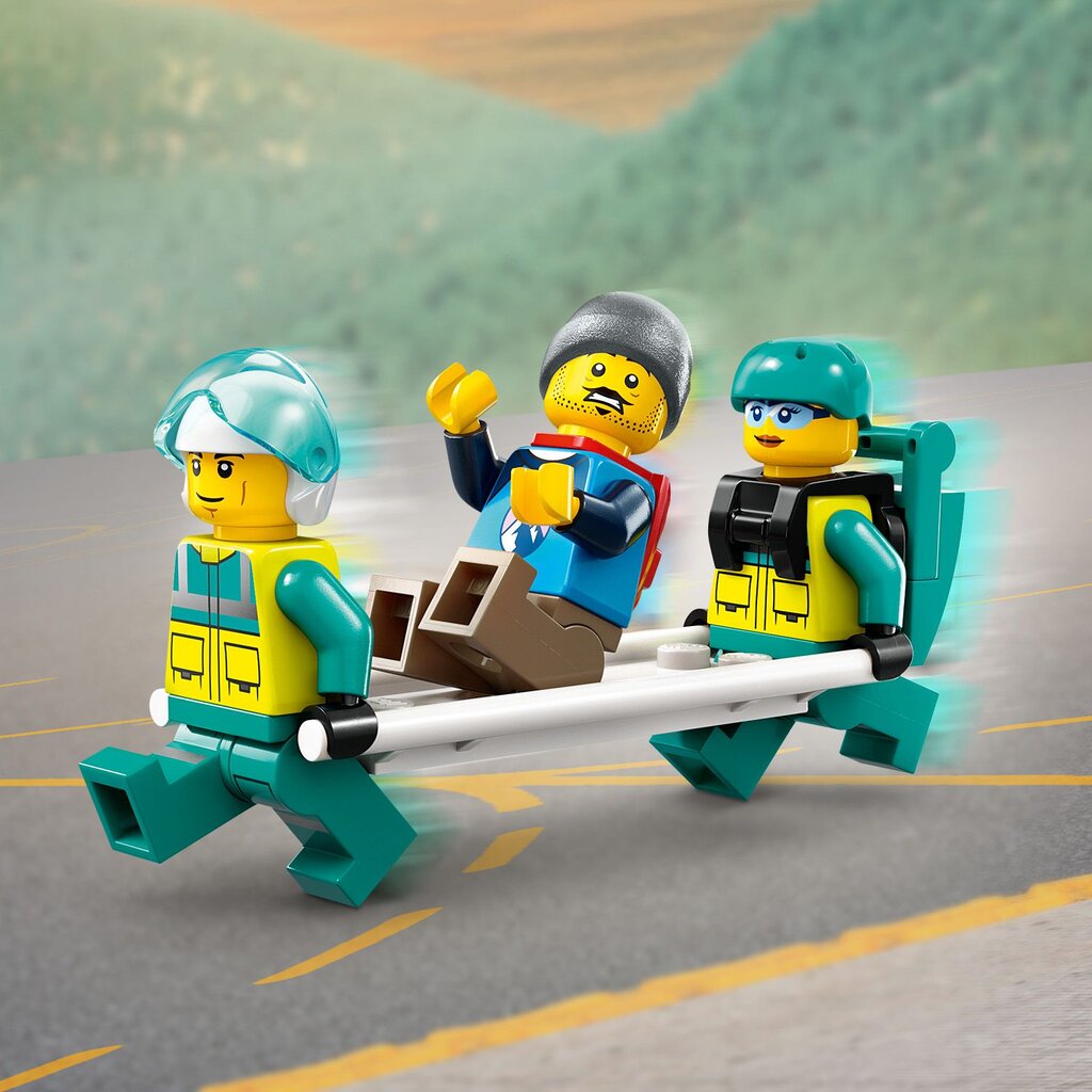 60405 LEGO® City Kiirabi päästekopter hind ja info | Klotsid ja konstruktorid | kaup24.ee