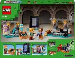 21252 Оружейная LEGO® Minecraft цена и информация | Конструкторы и кубики | kaup24.ee