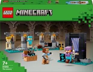 21252 Оружейная LEGO® Minecraft цена и информация | Конструкторы и кубики | kaup24.ee