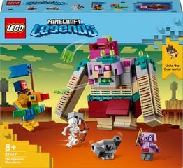 21257 LEGO® Minecraft The Devourer Showdown söödiku mängukomplekt цена и информация | Конструкторы и кубики | kaup24.ee