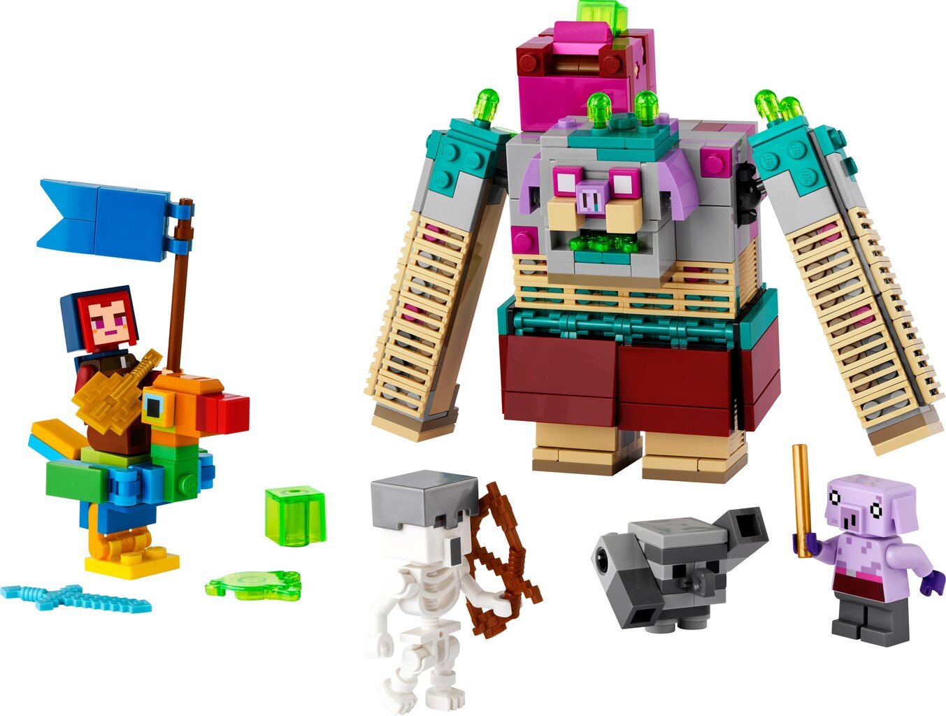 21257 LEGO® Minecraft The Devourer Showdown söödiku mängukomplekt hind ja info | Klotsid ja konstruktorid | kaup24.ee