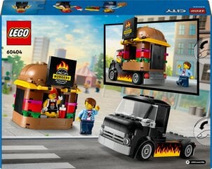 60404 Грузовик с бургерами LEGO® City цена и информация | Конструкторы и кубики | kaup24.ee