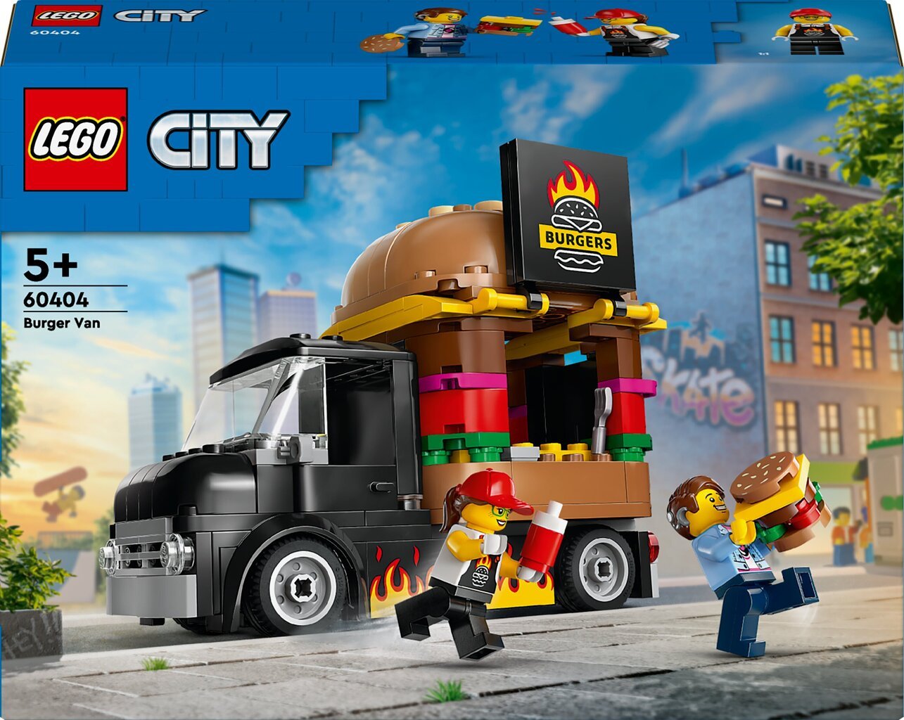 60404 LEGO® City Burger Truck burgeriauto hind ja info | Klotsid ja konstruktorid | kaup24.ee