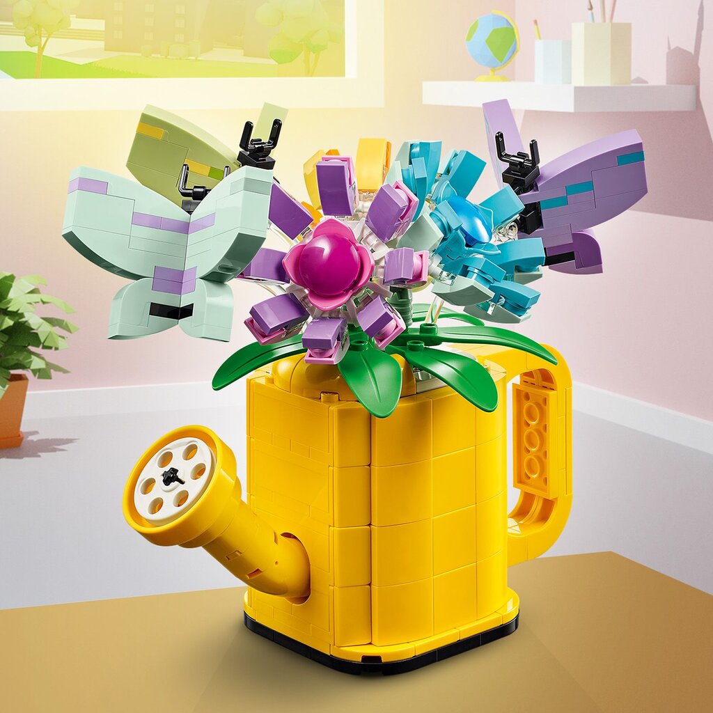 31149 LEGO® Creator Flowers in Watering Can lilled kastekannus hind ja info | Klotsid ja konstruktorid | kaup24.ee