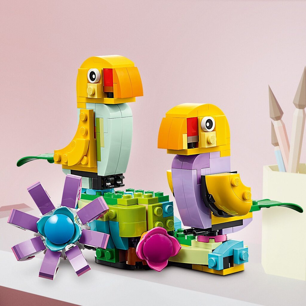 31149 LEGO® Creator Flowers in Watering Can lilled kastekannus hind ja info | Klotsid ja konstruktorid | kaup24.ee