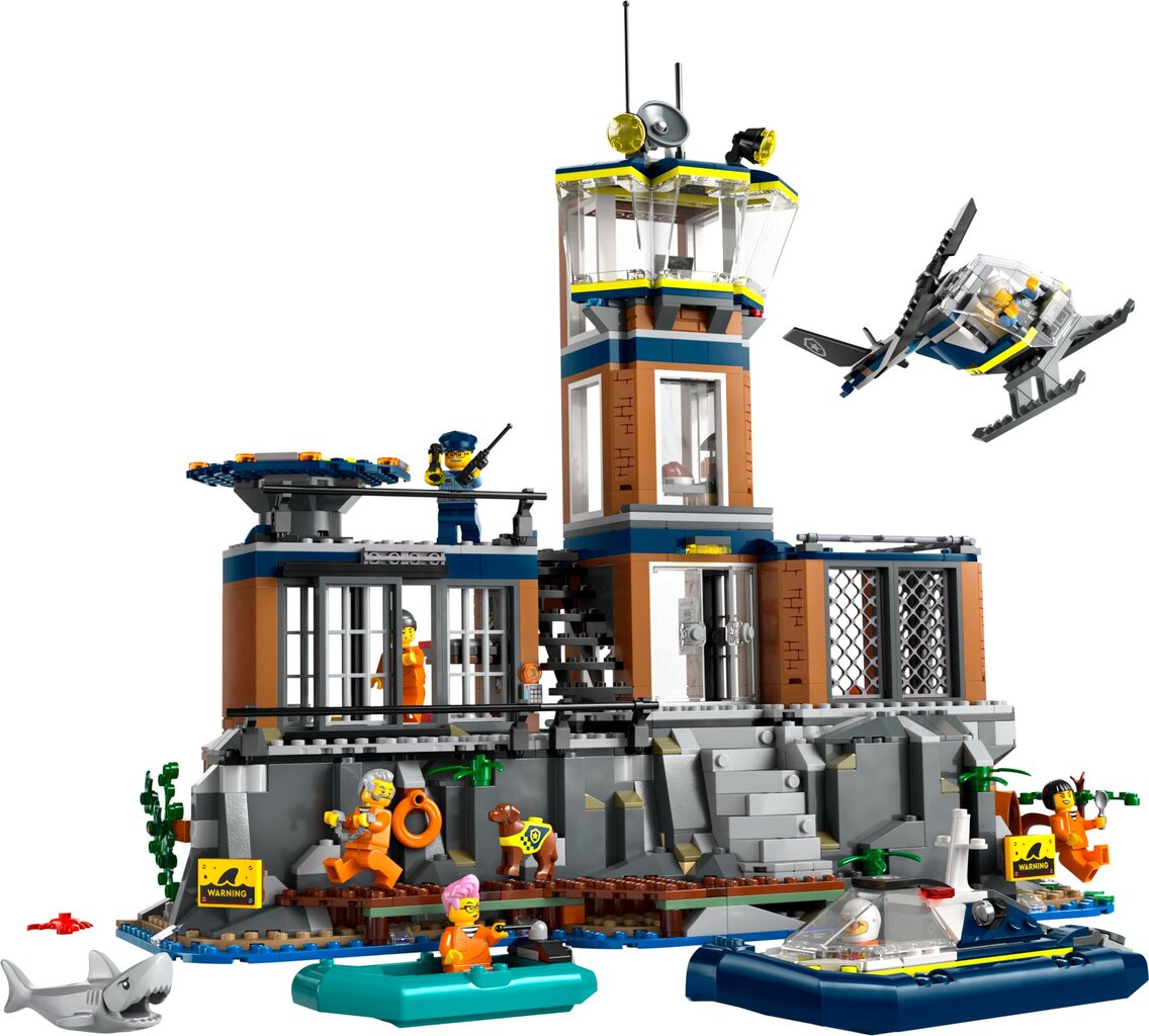 60419 LEGO® City Police Prison Islandpolitseivanglasaar hind ja info | Klotsid ja konstruktorid | kaup24.ee