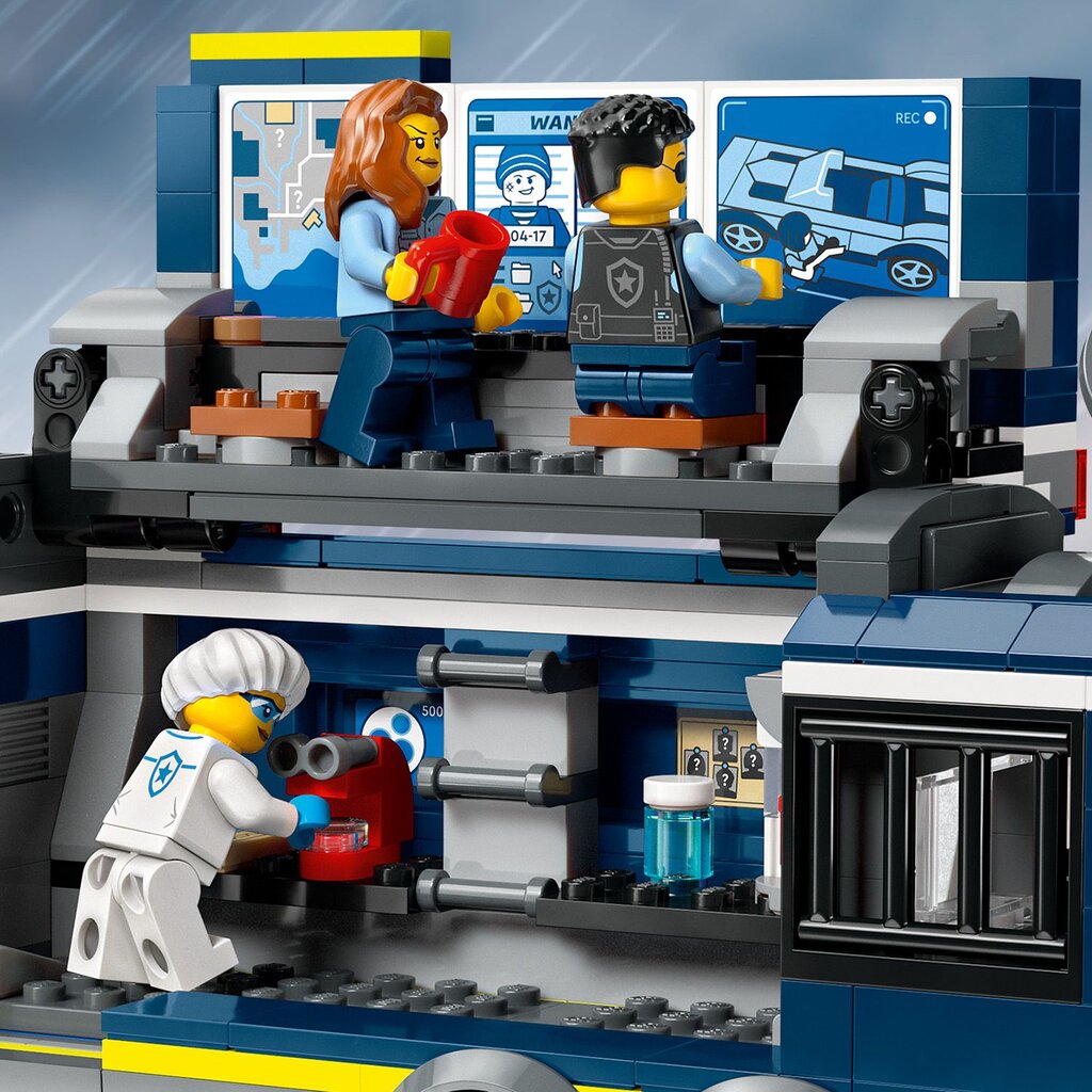 60418 LEGO® City Police Mobile Crime Lab Truck politsei kriminaallabori sõiduk цена и информация | Klotsid ja konstruktorid | kaup24.ee